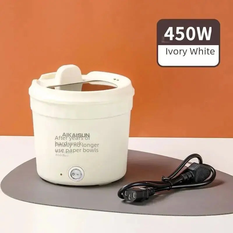 450W Mini Electric Cooking Pot Multifunctional