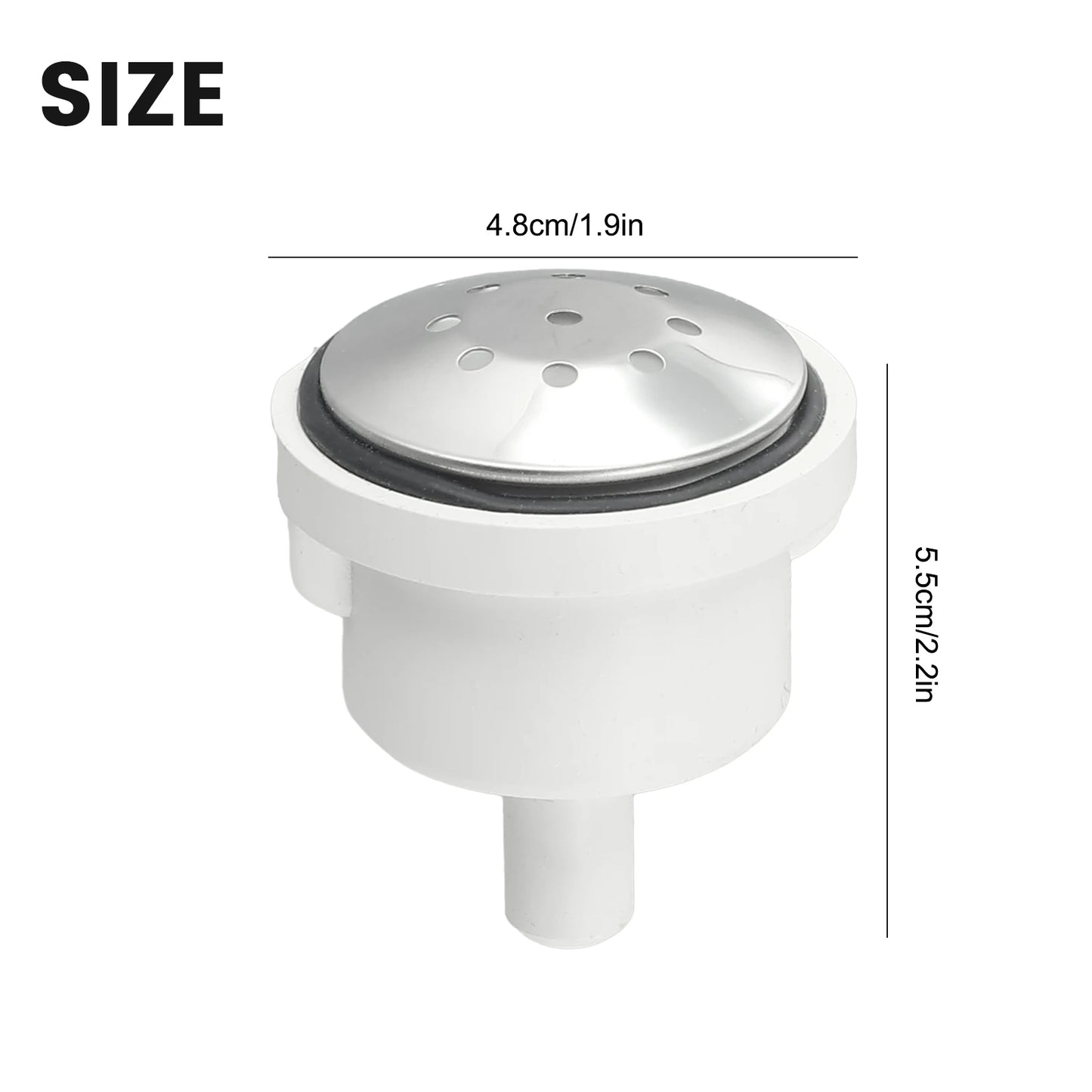 Bathtub Air Jet 9-Hole Spa Massage Nozzle