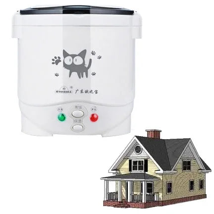 Electric Mini Rice Cooker with Multi-Function
