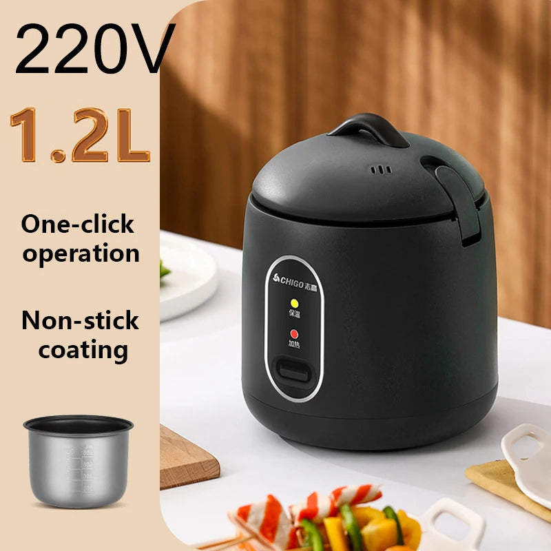 Zhigao Mini Electric Rice Cooker for 1-2 People