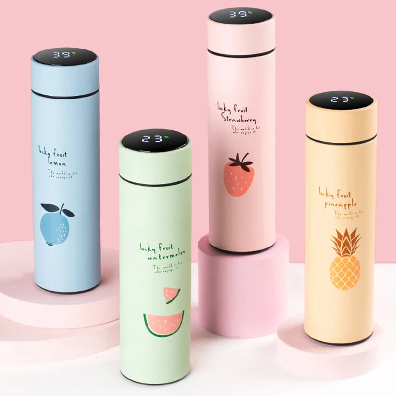 Smart Stainless Steel Thermal Bottle for Kids
