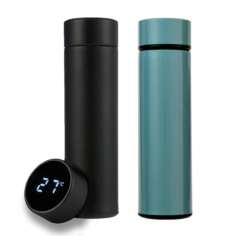 Stainless Steel Smart Water Bottle with LCD Display