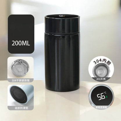 200ml Smart Thermos Bottle with Tea Filter