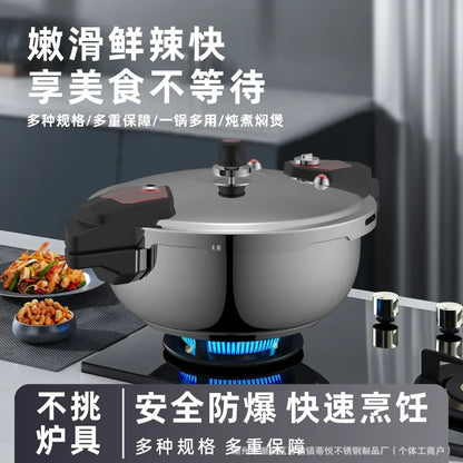 Mini Pressure Cooker 4L with 5-Layer Safety System