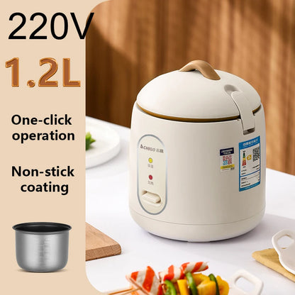 Zhigao Mini Electric Rice Cooker for 1-2 People