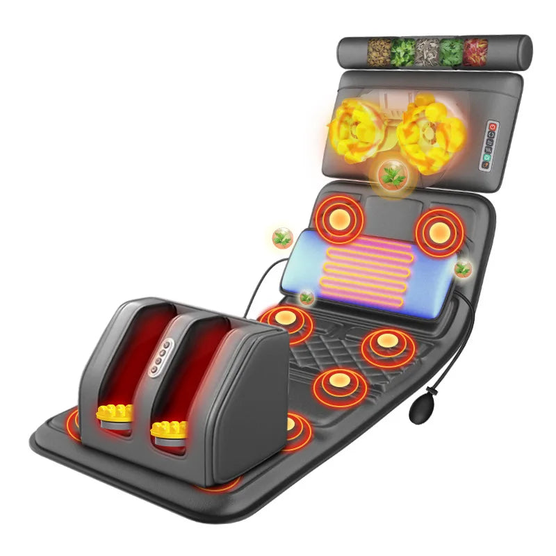 Electric Full Body Massage Mattress with Heat