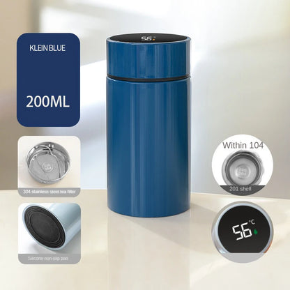 200ml Smart Thermos Bottle with Temperature Display