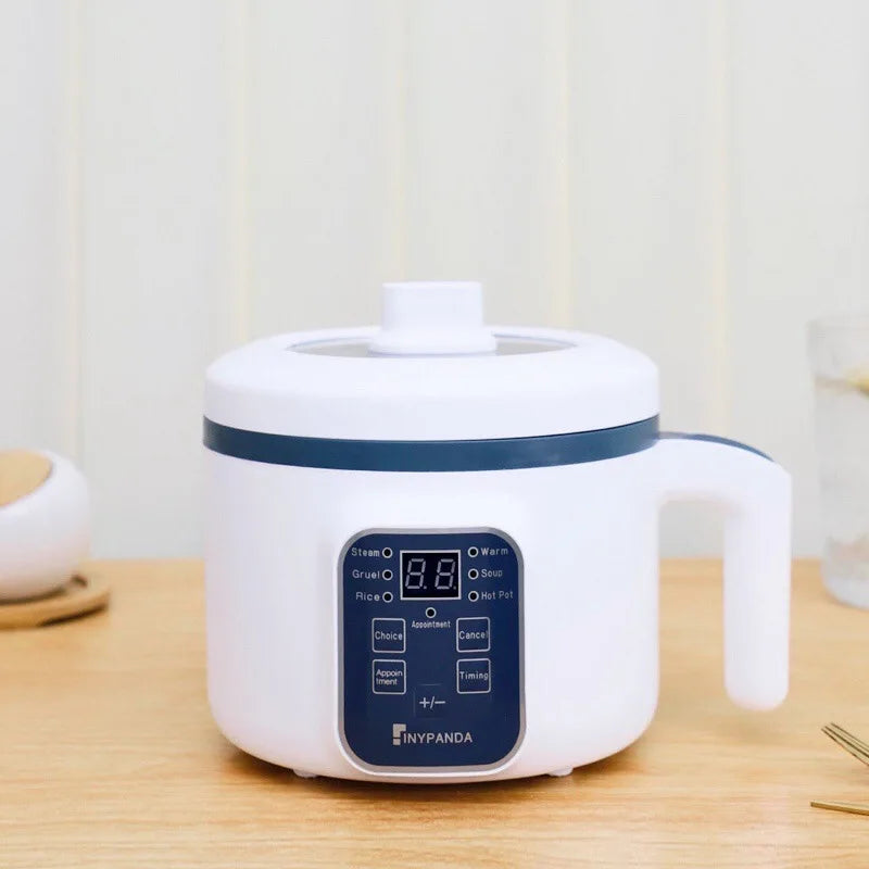 Mini Electric Rice Cooker for 1-2 People