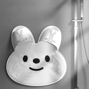 Rabbit Design Anti-Slip Shower Foot Massage Mat
