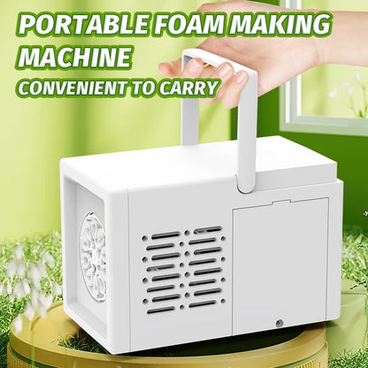 Electric Bubble Machine Fully Automatic Bubble Blowing Stage Machine Wedding Birthday Banquet Bubble Toys