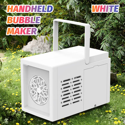 Electric Bubble Machine Fully Automatic Bubble Blowing Stage Machine Wedding Birthday Banquet Bubble Toys