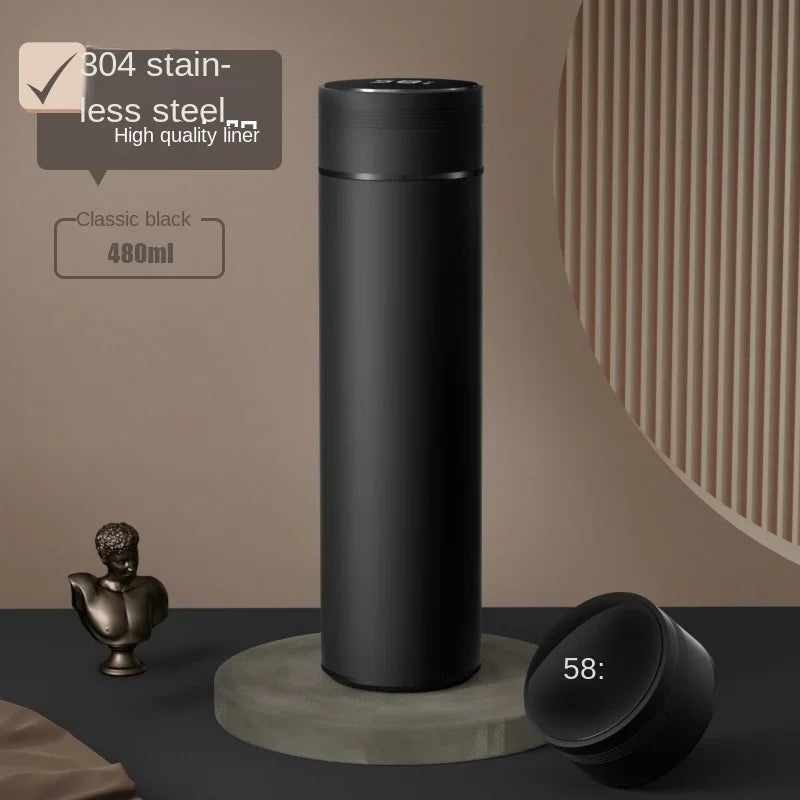 500ml Smart Thermal Bottle with Temperature Display