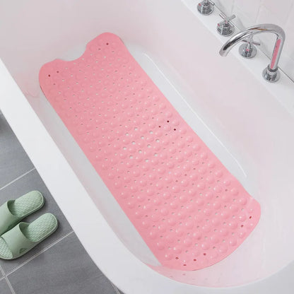 40x100cm Non-Slip Bathtub Mat with Suction Cups