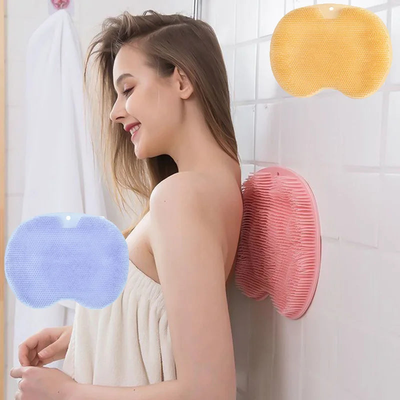 Silicone Back Massage & Exfoliating Bath Brush