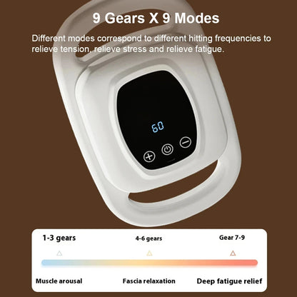 6-Head Deep Tissue Muscle Massager Gun