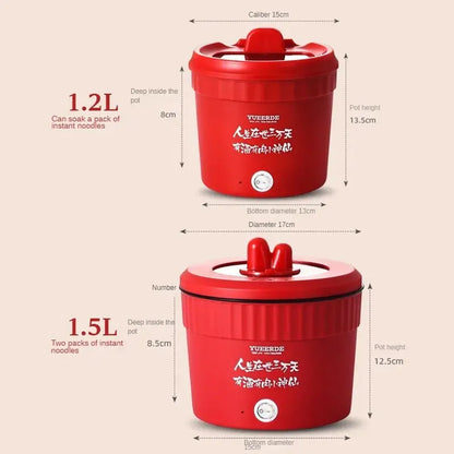 450W Mini Electric Cooking Pot Multifunctional