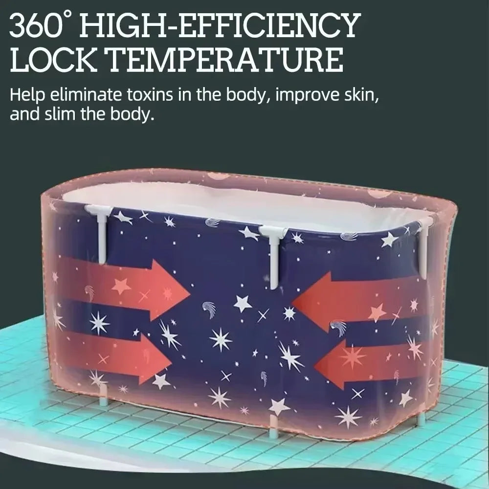 Foldable Portable Bathtub for Adults & Babies