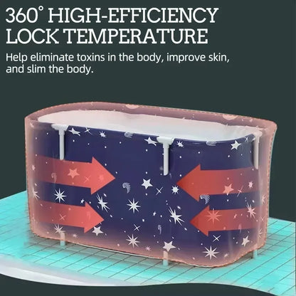 Foldable Portable Bathtub for Adults & Babies