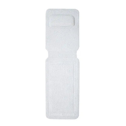 Bathtub Mat With Single Pillow Hollow Foam Non Slip Pad Spa Bath Anti Skid Cushion Comfortable Safety Accessories