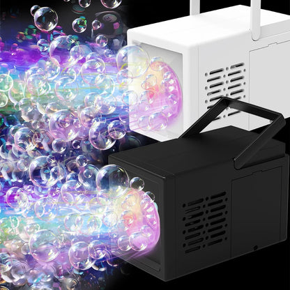 Electric Bubble Machine Fully Automatic Bubble Blowing Stage Machine Wedding Birthday Banquet Bubble Toys