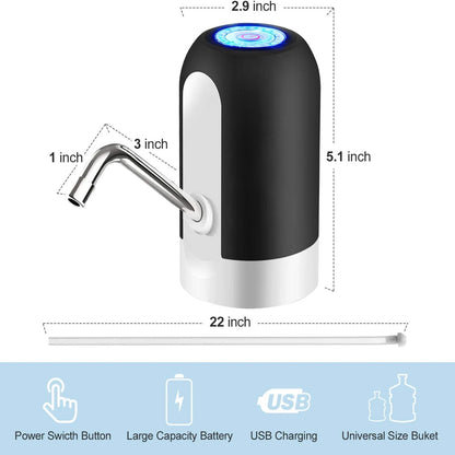 USB Smart Electric Water Bottle Pump Dispenser
