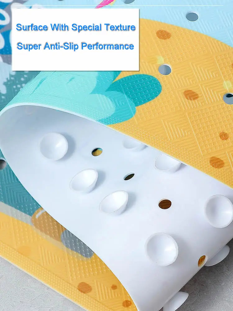 Cute Marine Animal Anti-Slip Bathtub Mat 40x100cm