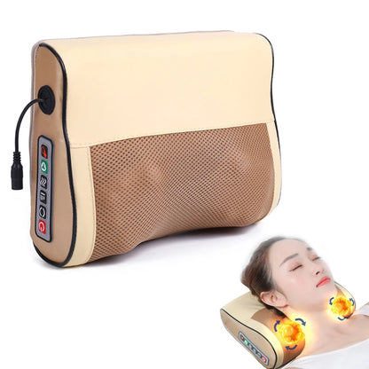 Infrared Heating Back & Neck Massager Pillow