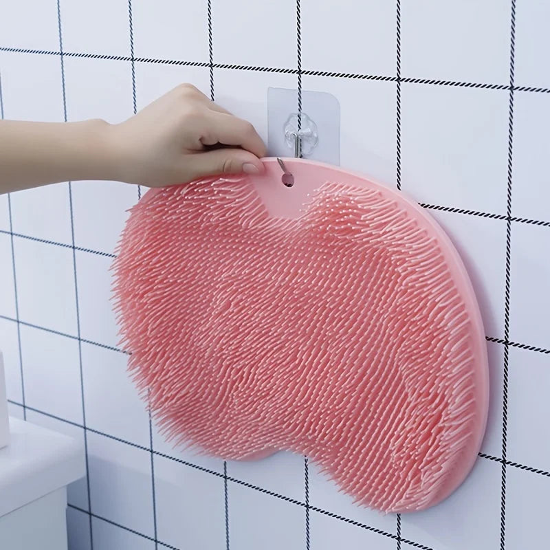 Silicone Back Scrubbing & Massage Bath Mat
