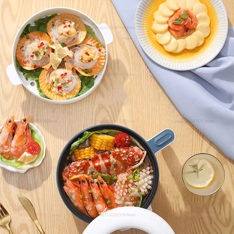 Electric Hot Pot Cooker for 1-2 People