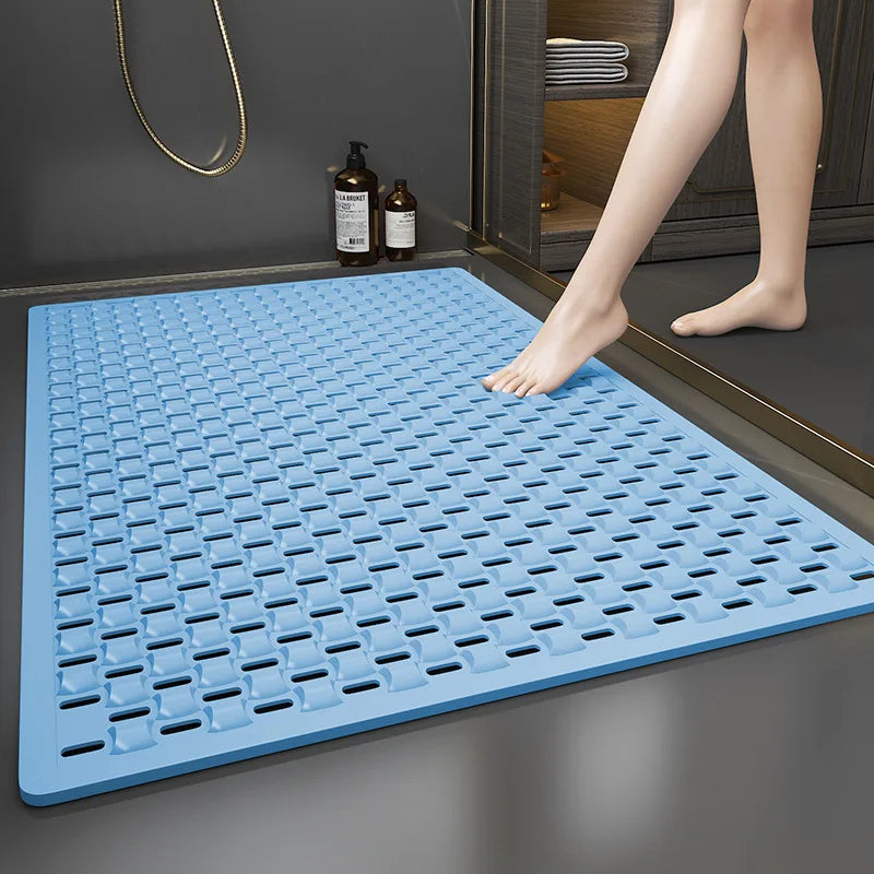 Non-Slip TPE Bathtub Mat with Drain Holes