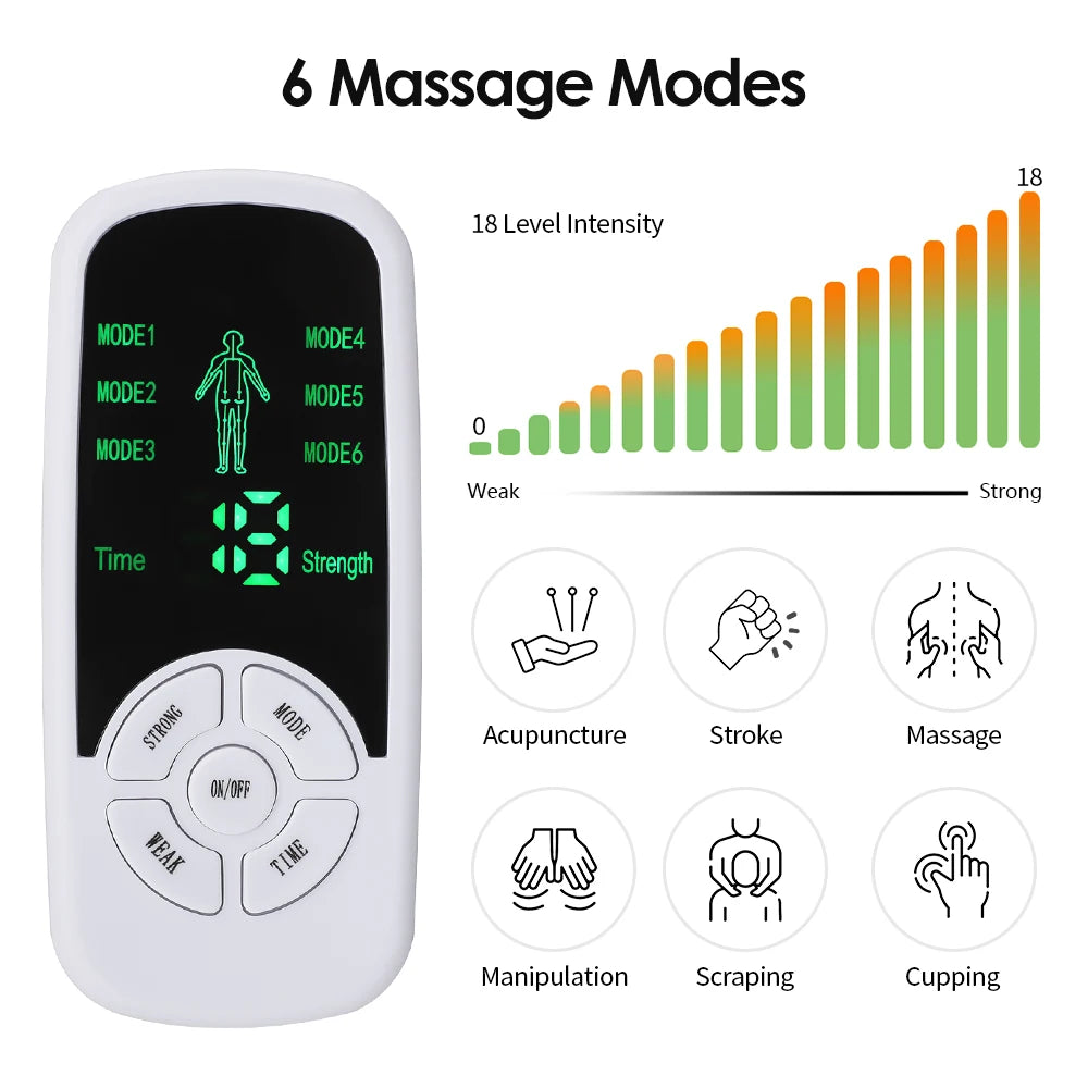 EMS Pulse Electric Muscle Stimulator Massager