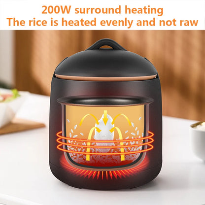 Zhigao Mini Electric Rice Cooker for 1-2 People