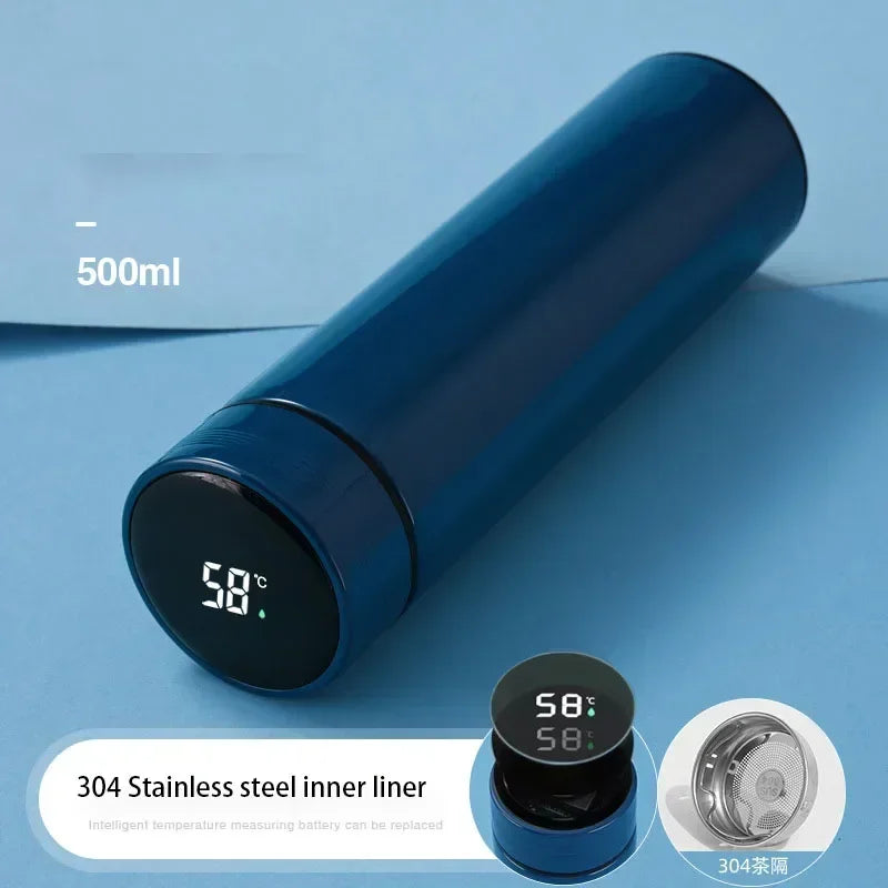 500ml Smart Thermal Bottle with Temperature Display
