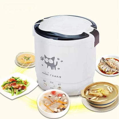 Electric Mini Rice Cooker with Multi-Function
