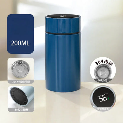 200ml Smart Thermos Bottle with Tea Filter