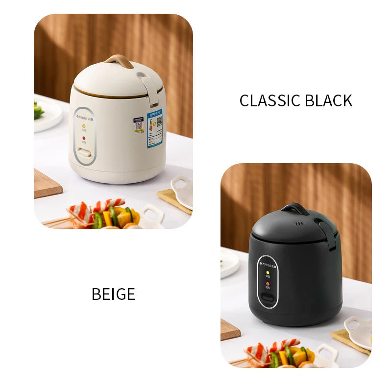 Zhigao Mini Electric Rice Cooker for 1-2 People