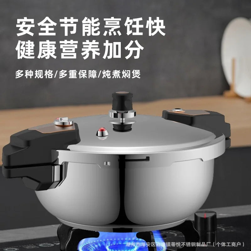 Mini Pressure Cooker 4L with 5-Layer Safety System