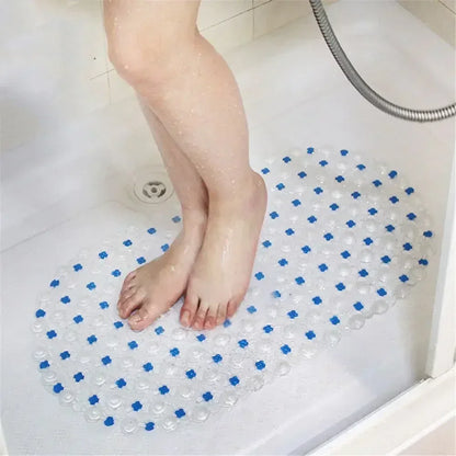 Non-Slip Bathroom Massage Mat with Suction Cups