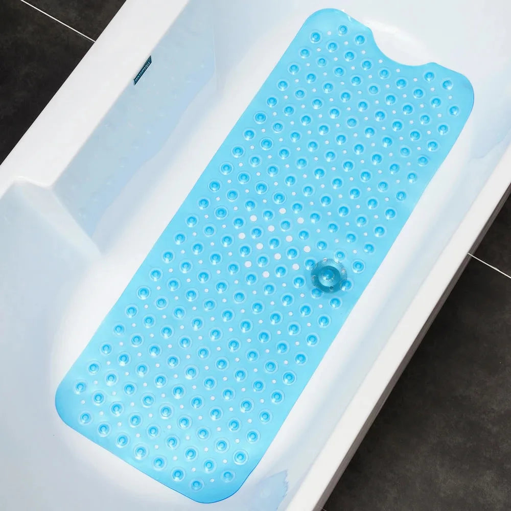 40x100cm Non-Slip Bathtub Mat with Suction Cups