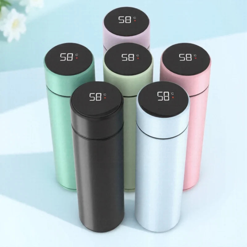 500ml Smart Thermal Bottle with Temperature Display