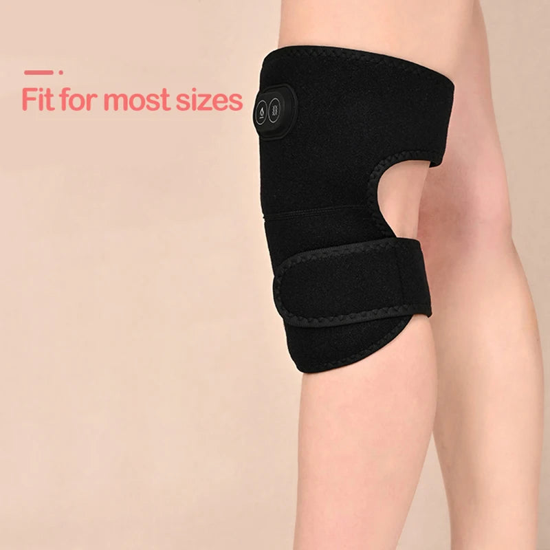 USB Heated Shoulder & Knee Massager with Vibration