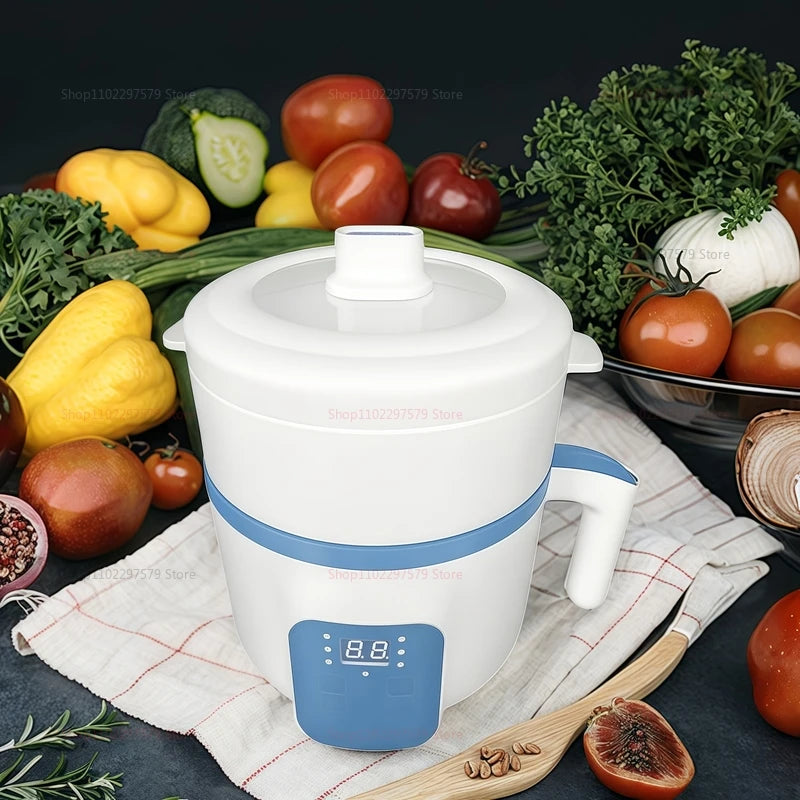 Electric Hot Pot Cooker for 1-2 People