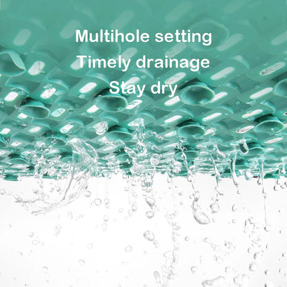 Non-Slip TPE Bathtub Mat with Drain Holes