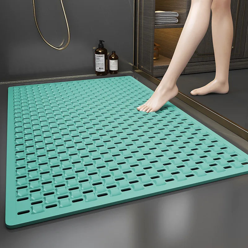 Non-Slip TPE Bathtub Mat with Drain Holes