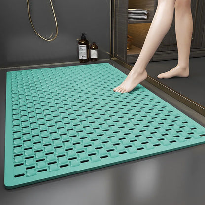 Non-Slip TPE Bathtub Mat with Drain Holes