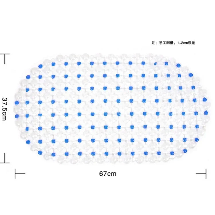 Non-Slip Bathroom Massage Mat with Suction Cups