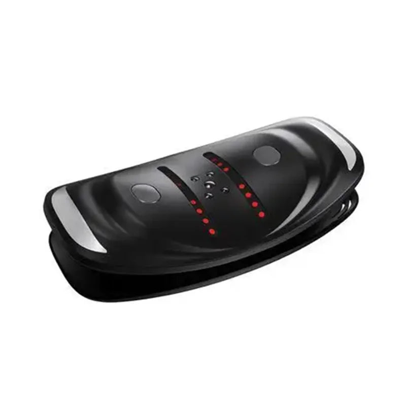 Electric Lumbar Massager with Heat & Adjustable Stretch