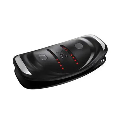 Electric Lumbar Massager with Heat & Adjustable Stretch