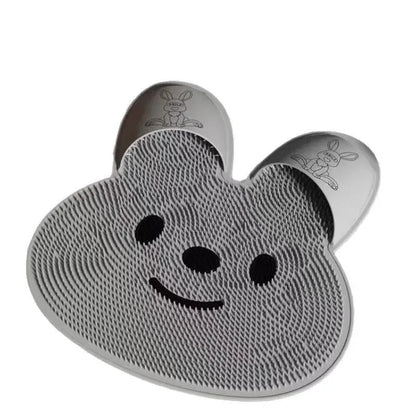 Rabbit Design Anti-Slip Shower Foot Massage Mat