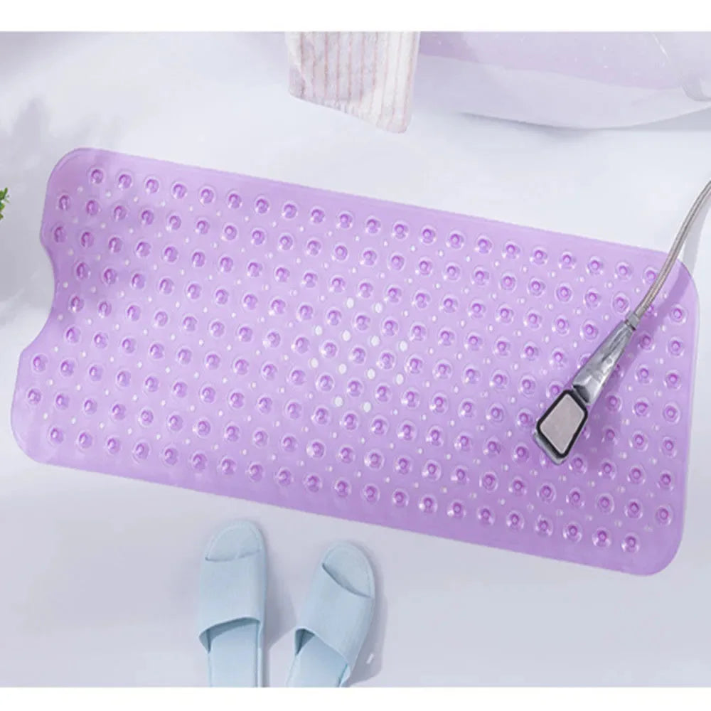 40x100cm Non-Slip Bathtub Mat with Suction Cups